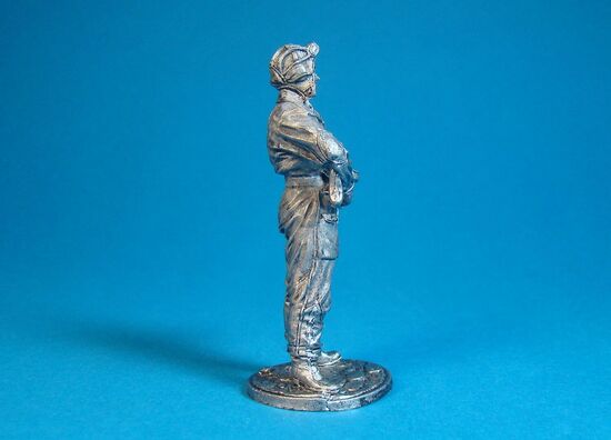 Танкист, стрелок-радист с пулемётом ДТ, 1943-1945 года