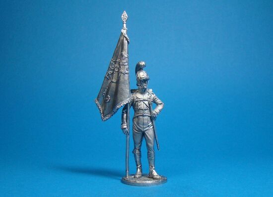 Унтер-офицер, знаменосец 4-го пехотного полка фон Франкемона. Вюртемберг 1811-1812 года