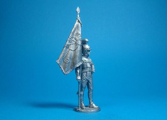 Унтер-офицер, знаменосец 4-го пехотного полка фон Франкемона. Вюртемберг 1811-1812 года