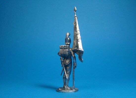 Унтер-офицер, знаменосец 4-го пехотного полка фон Франкемона. Вюртемберг 1811-1812 года