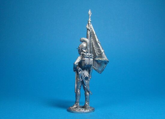 Унтер-офицер, знаменосец 4-го пехотного полка фон Франкемона. Вюртемберг 1811-1812 года