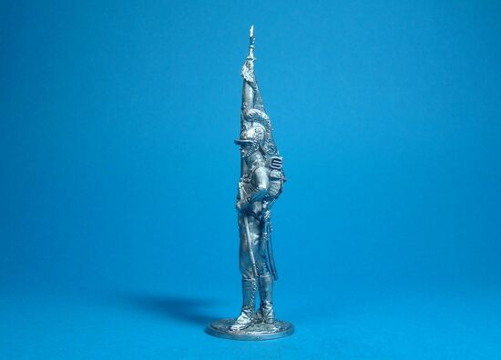 Унтер-офицер, знаменосец 4-го пехотного полка фон Франкемона. Вюртемберг 1811-1812 года