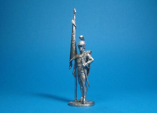 Унтер-офицер, знаменосец 4-го пехотного полка фон Франкемона. Вюртемберг 1811-1812 года