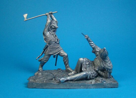 Викинг против знатного русича, I X-X век.