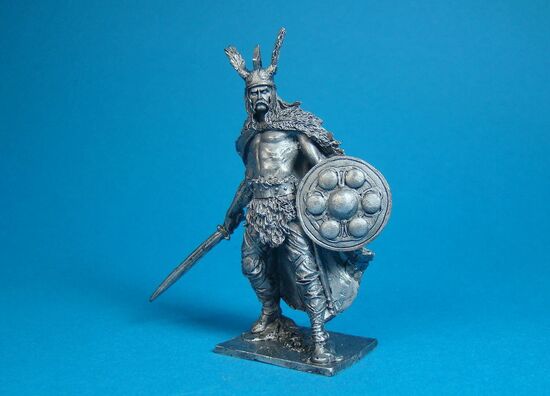 Вождь кельтского племени Верцингеторикс, 52 г до н.э.