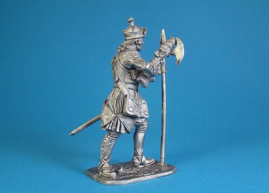 Бомбардир Артиллерийского полка, Россия 1708-1723 года