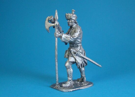 Бомбардир Артиллерийского полка, Россия 1708-1723 года