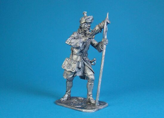 Бомбардир Артиллерийского полка, Россия 1708-1723 года