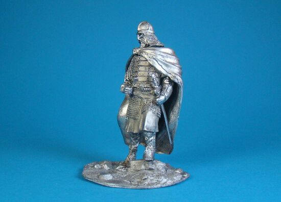 Князь Олег Вещий в шлеме, IX век