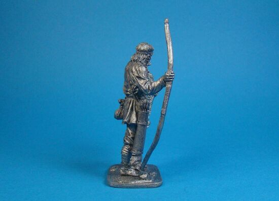 Викинг-лучник с гусем, IX-X века