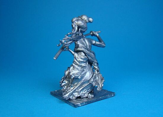 Женщина-самурай (Онна-бугэйся) освобождение из плена, XI век