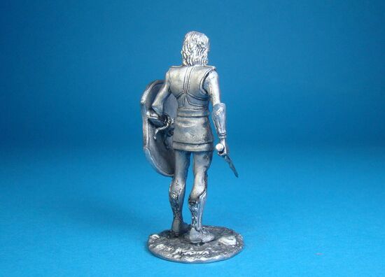 Ахиллес, герой Троянской войны оловянная миниатюра
