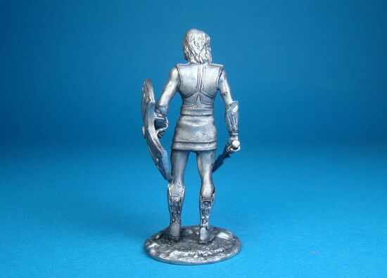 Ахиллес, герой Троянской войны оловянная миниатюра
