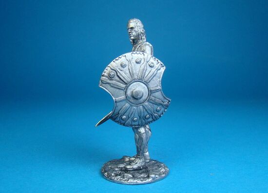 Ахиллес, герой Троянской войны оловянная миниатюра