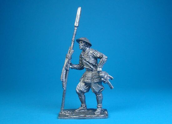 Асигару с трофеем, XVI век