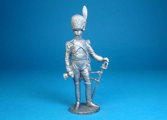 Французский генерал Савари. Командир гвардейских жандармов 1812 год оловянная миниатюра