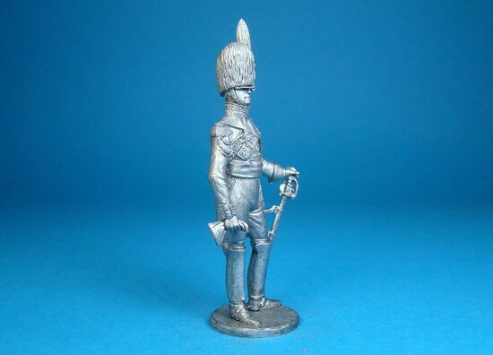 Французский генерал Савари. Командир гвардейских жандармов 1812 год оловянная миниатюра