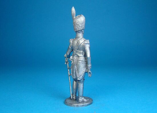 Французский генерал Савари. Командир гвардейских жандармов 1812 год оловянная миниатюра