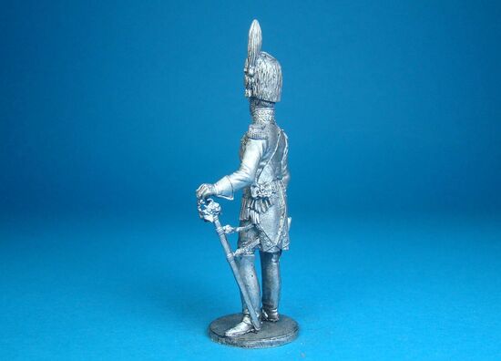 Французский генерал Савари. Командир гвардейских жандармов 1812 год оловянная миниатюра