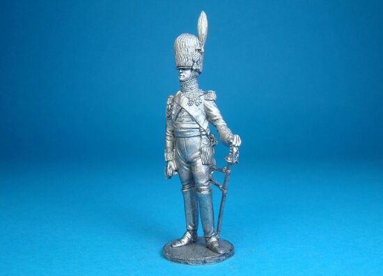 Французский генерал Савари. Командир гвардейских жандармов 1812 год оловянная миниатюра