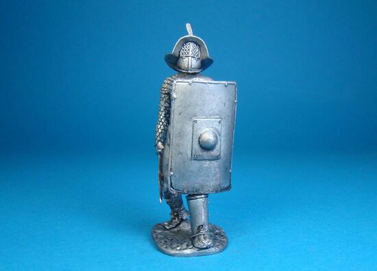 Гладиатор Мурмиллон готов к бою оловянная миниатюра