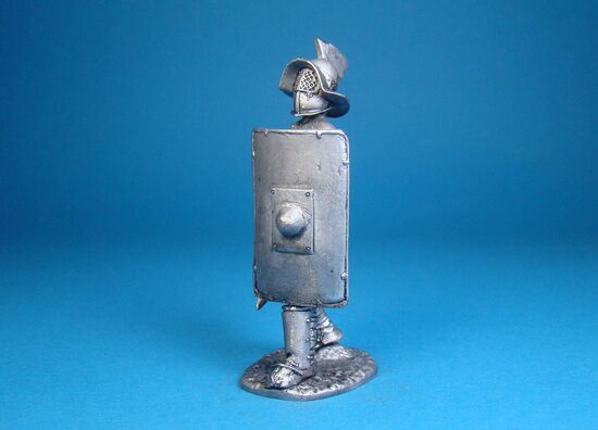 Гладиатор Мурмиллон готов к бою оловянная миниатюра