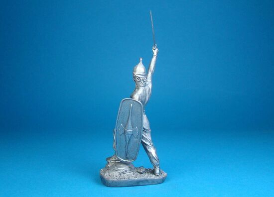 Кельтский воин, I век н.э. оловянная миниатюра