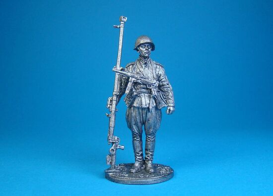 Наводчик противотанкового ружья мл. сержант пехоты Красной Армии, 1943-1945 года