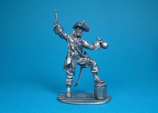 Пират, XVIII век оловянная миниатюра