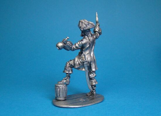 Пират, XVIII век оловянная миниатюра