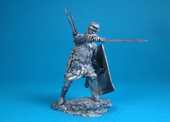 Римский легионер, идущий в бой, II - III век н.э.