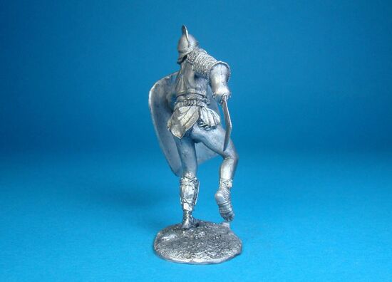 Римский гладиатор Секутор оловянная миниатюра