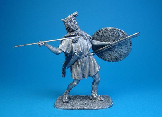 Римский Велит, II века до н.э. оловянная миниатюра