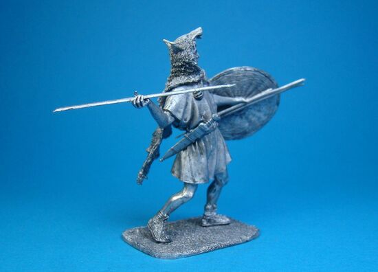 Римский Велит, II века до н.э. оловянная миниатюра