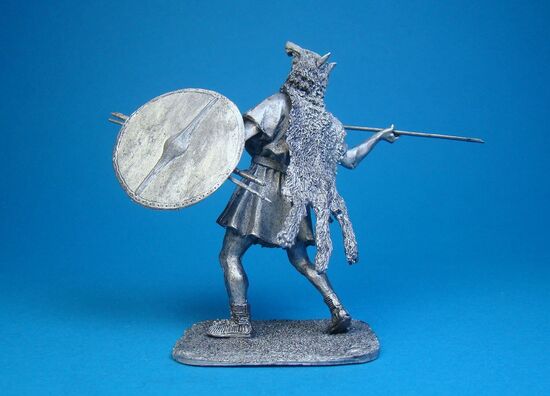 Римский Велит, II века до н.э. оловянная миниатюра