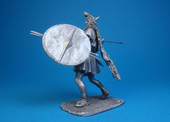 Римский Велит, II века до н.э. оловянная миниатюра