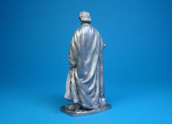 Русский князь Александр Ярославович Невский, 1220-1263 года оловянная миниатюра