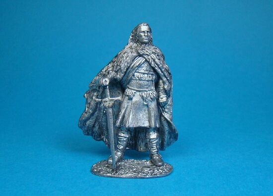 Шотландский горец из клана Маклауда, 1536 год оловянная миниатюра