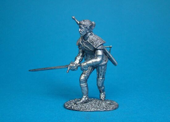 Ведьмак оловянная миниатюра