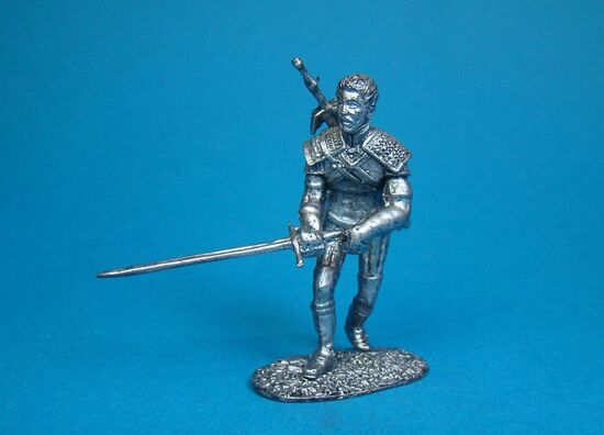 Ведьмак оловянная миниатюра