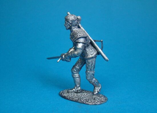 Ведьмак оловянная миниатюра