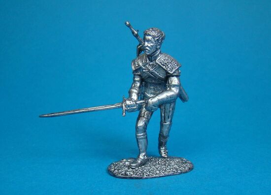 Ведьмак оловянная миниатюра