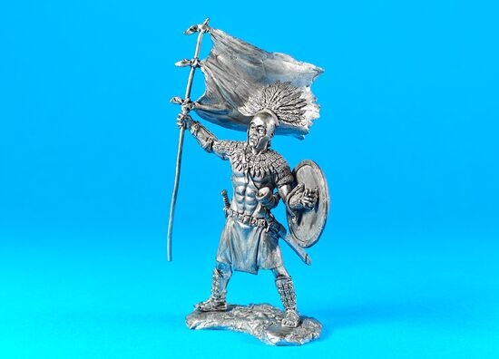 Мороний поднимает знамя свободы