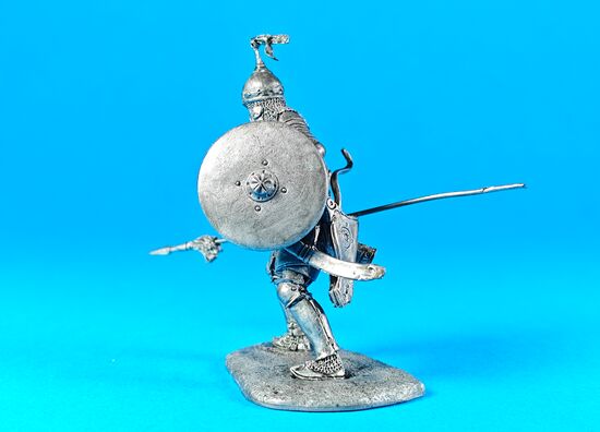 Татаро-монгольский воин с копьем, XIV век