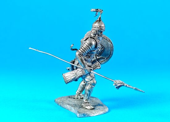 Татаро-монгольский воин с копьем, XIV век