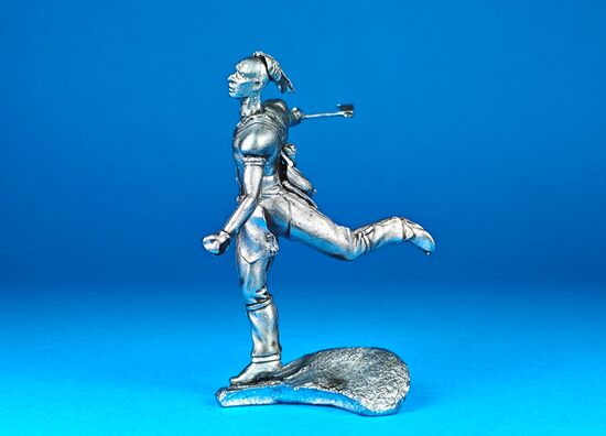 Индеец-Пауни в сражении с Испанцами, 1720 год