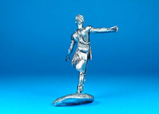 Индеец-Пауни в сражении с Испанцами, 1720 год