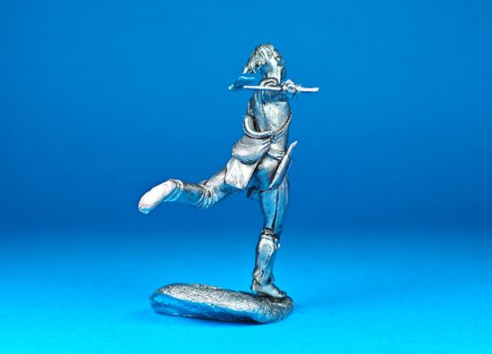 Индеец-Пауни в сражении с Испанцами, 1720 год