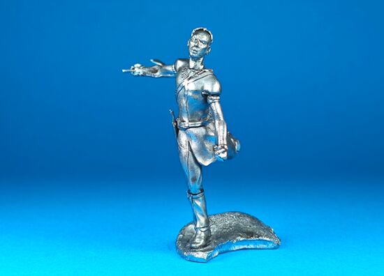 Индеец-Пауни в сражении с Испанцами, 1720 год