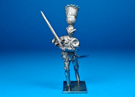 Итальянский рыцарь в латных доспехах, около 1450 год